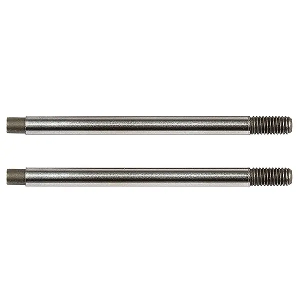 Team Associated 3x24 Shock Shafts V2, Chrome (B74)