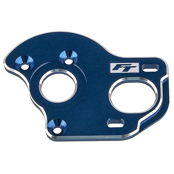 Team Associated B6.1 Ft 3.5MM Laydown/Back Motor Plate Blue