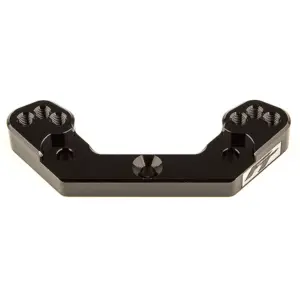 Team Associated B6.2 Ft Rear Ballstud Mount +2mm Black
