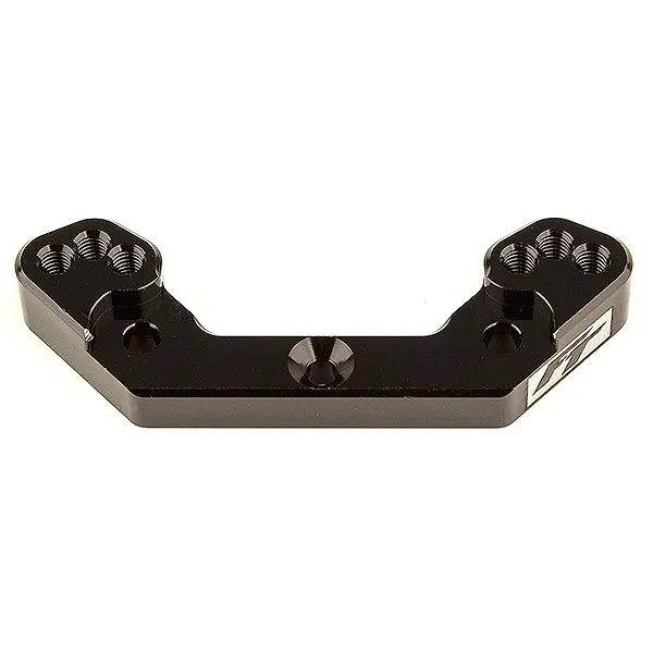 Team Associated B6.2 Ft Rear Ballstud Mount +2mm Black