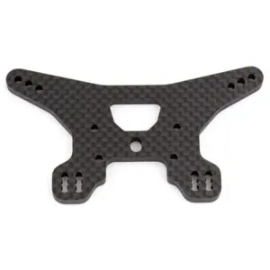 Team Associated B64 Rear Shock Tower, Woven Carbon Fibre
