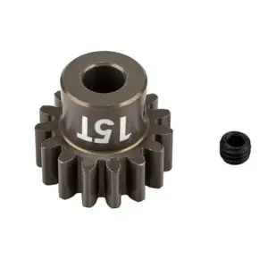 Team Associated Ft Pinion Gear 15t Mod 1, 5mm Shaft - Aluminium