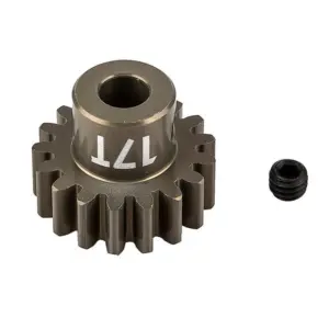 Team Associated Ft Pinion Gear 17T Mod 1, 5Mm Shaft - Aluminium