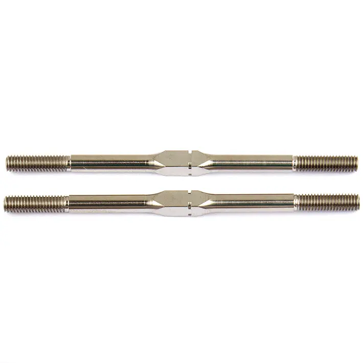 Team Associated Ft Titanium Turnbuckle 3 X 58Mm (Silver)