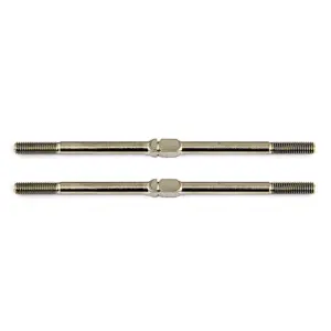 Team Associated Ft Titanium Turnbuckles 3x67mm Silver (2)