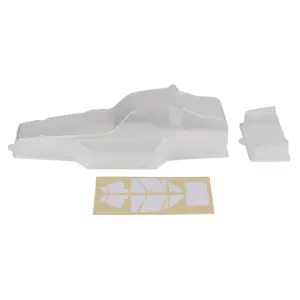 Team Associated Rc10 Protech Bodyshell and Wing (Clear)