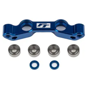 Team Associated Rc10B6.4 Ft Steering Rack, Blue Aluminium