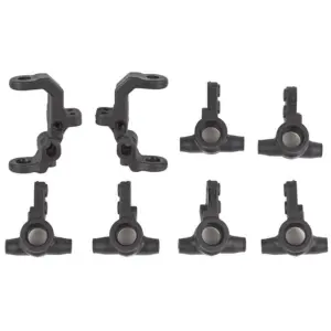 Team Associated Rc10B7 Ft Caster/Steering Blocks Carbon