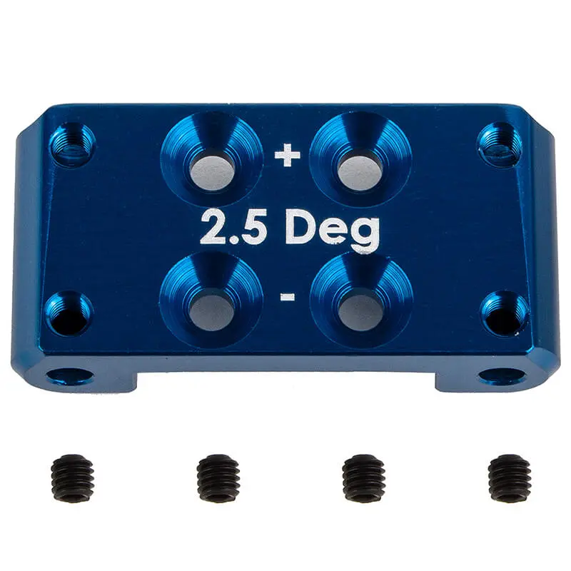 Team Associated Rc10b7 Ft Front Bulkhead, +/-2.5 Degree