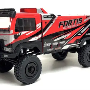 Hobby Plus 1:18 Brushless Rally Truck DKR-4 Fortis RTR - red