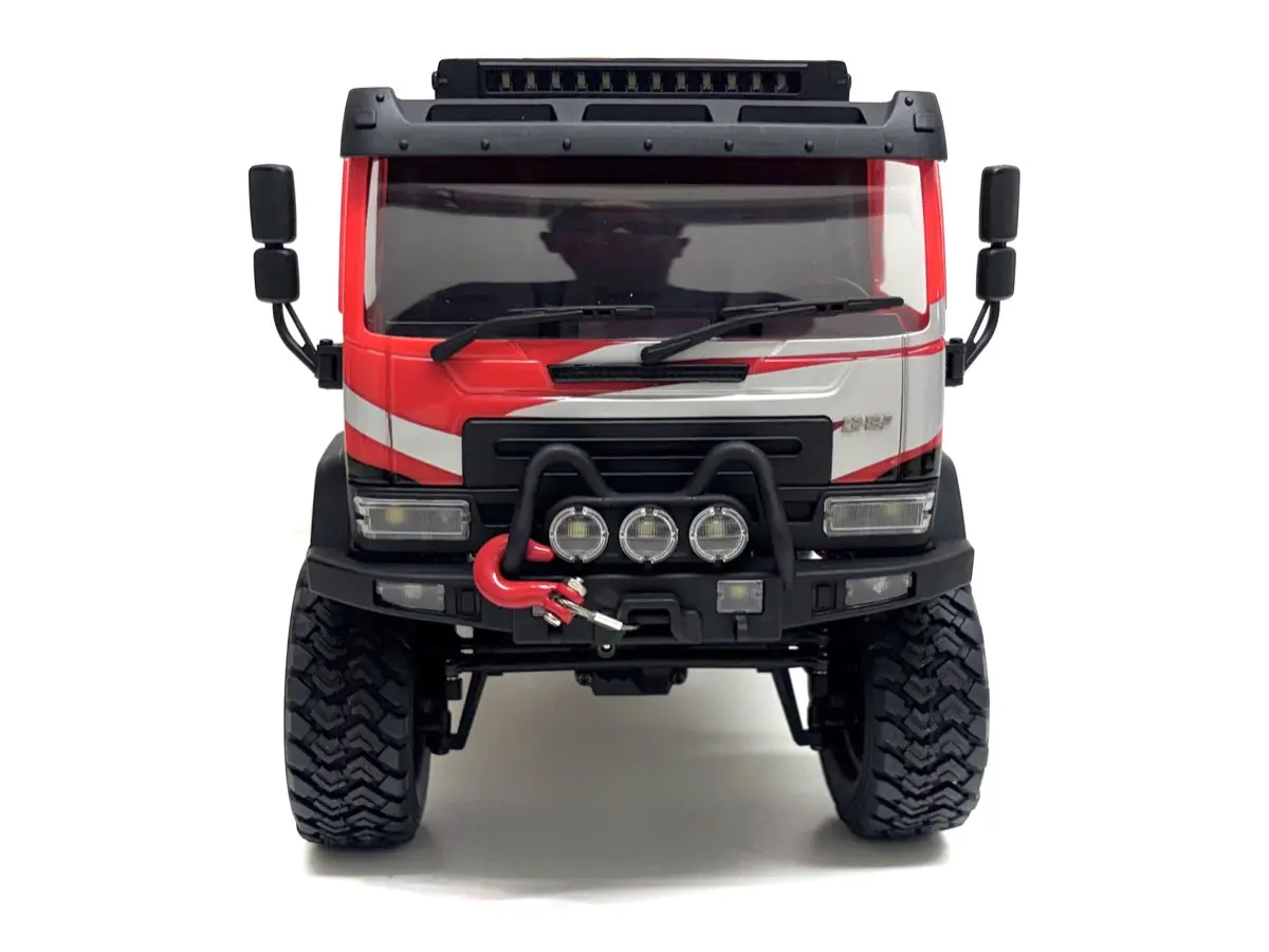 Hobby Plus 1:18 Brushless Rally Truck DKR-4 Fortis RTR - red