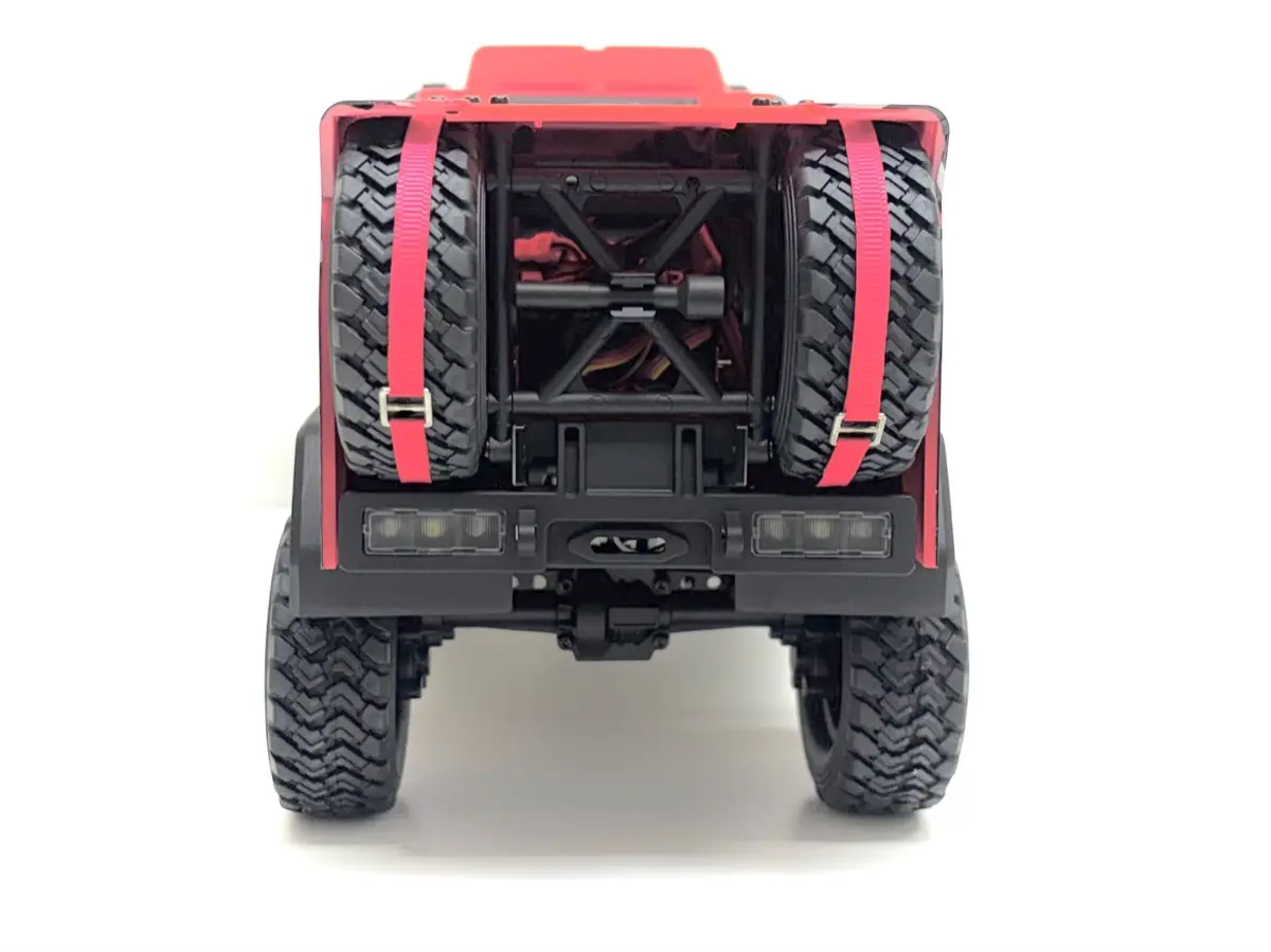 Hobby Plus 1:18 Brushless Rally Truck DKR-4 Fortis RTR - red