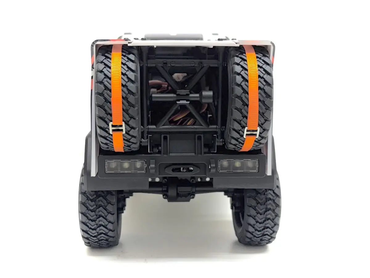 Hobby Plus 1:18 Brushless Rally Truck DKR-4 Fortis RTR - white
