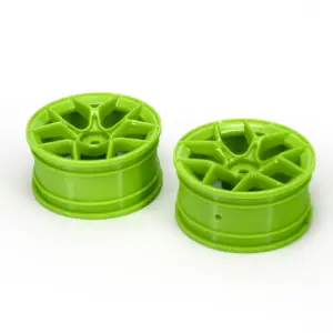 HPI Racing RTR Aero 5 Wheel 26mm Green (3mm Offset/2pcs)