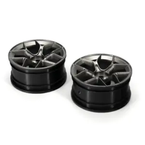 HPI Racing RTR Aero 5 Wheel 26mm Silver (3mm Offset/2pcs)