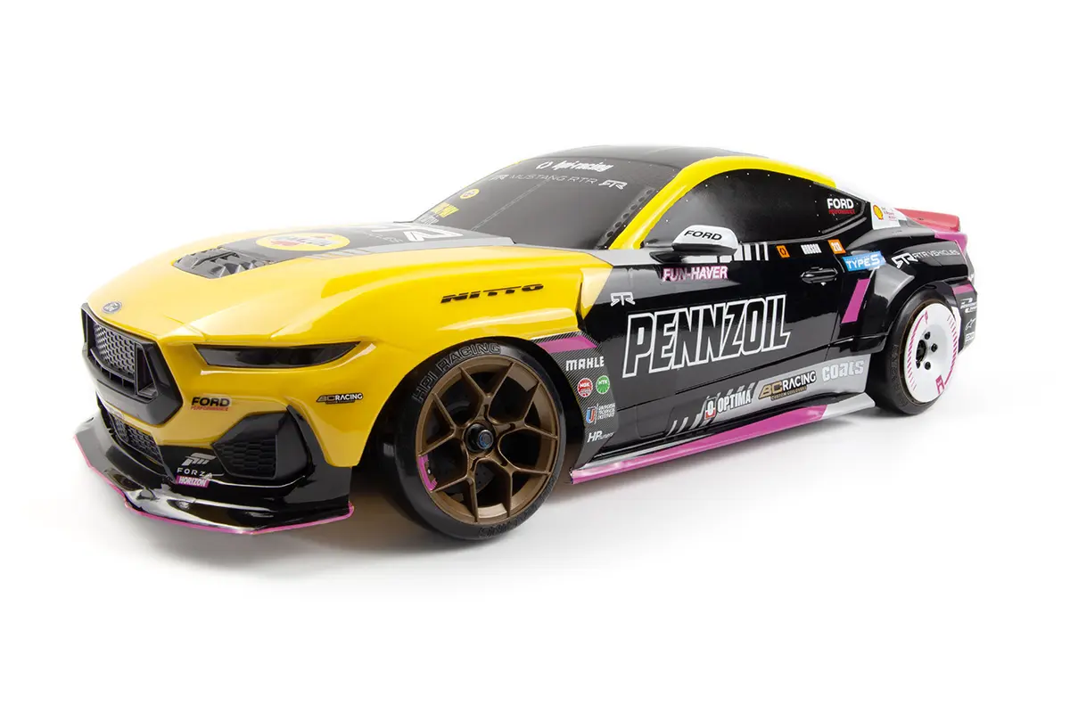 HPI Racing Ford Mustang GT RTR S650 Ben Hobson Painted Body