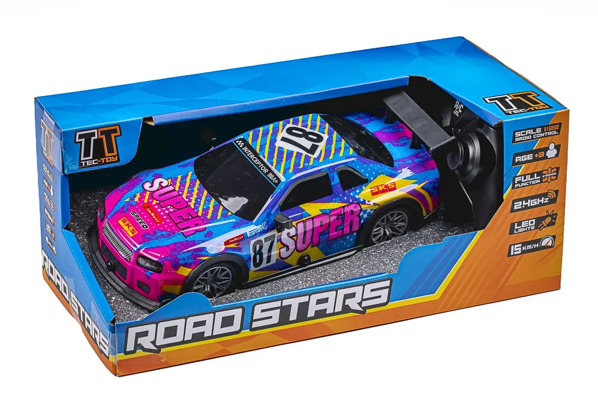TEC-TOY Super 87 with Lights RC 1:22 2.4GHz - Multi
