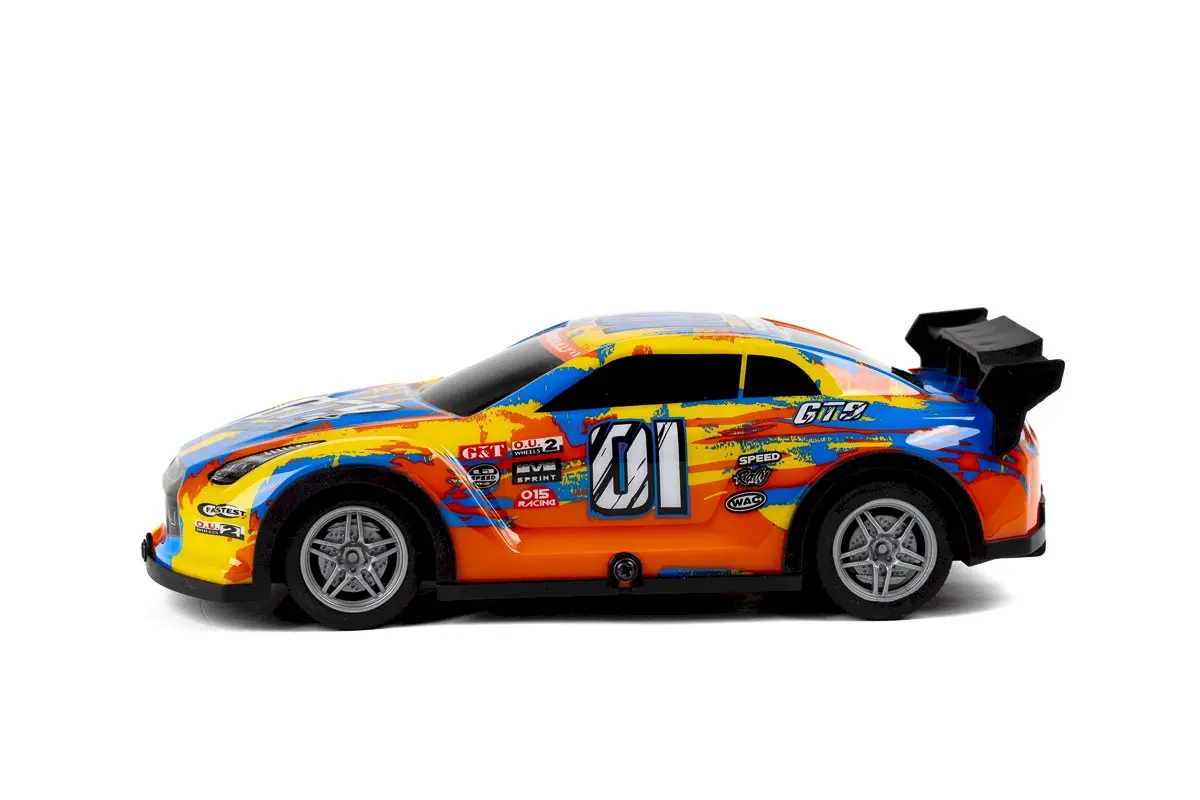 TEC-TOY Champion GT9 with Lights RC 1:22 2.4GHz - Yellow/Blue