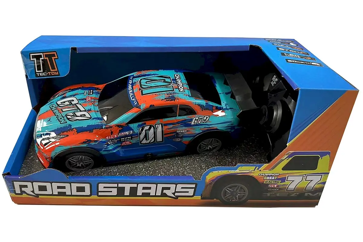 TEC-TOY Champion GT9 with Lights RC 1:22 2.4GHz - Blue/Orange