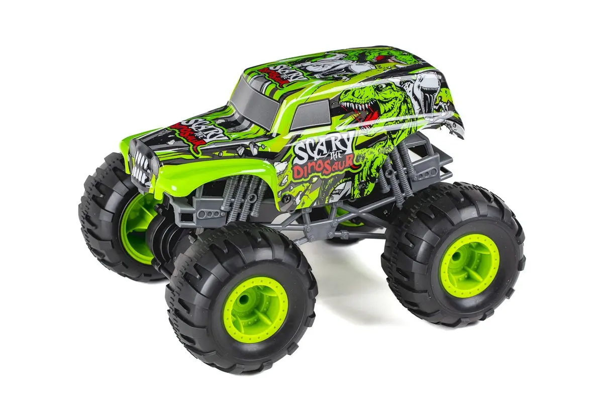 TEC-TOY Scary Monster RC 1:12 2.4GHz 7.4V with Gyro & Sound - Green