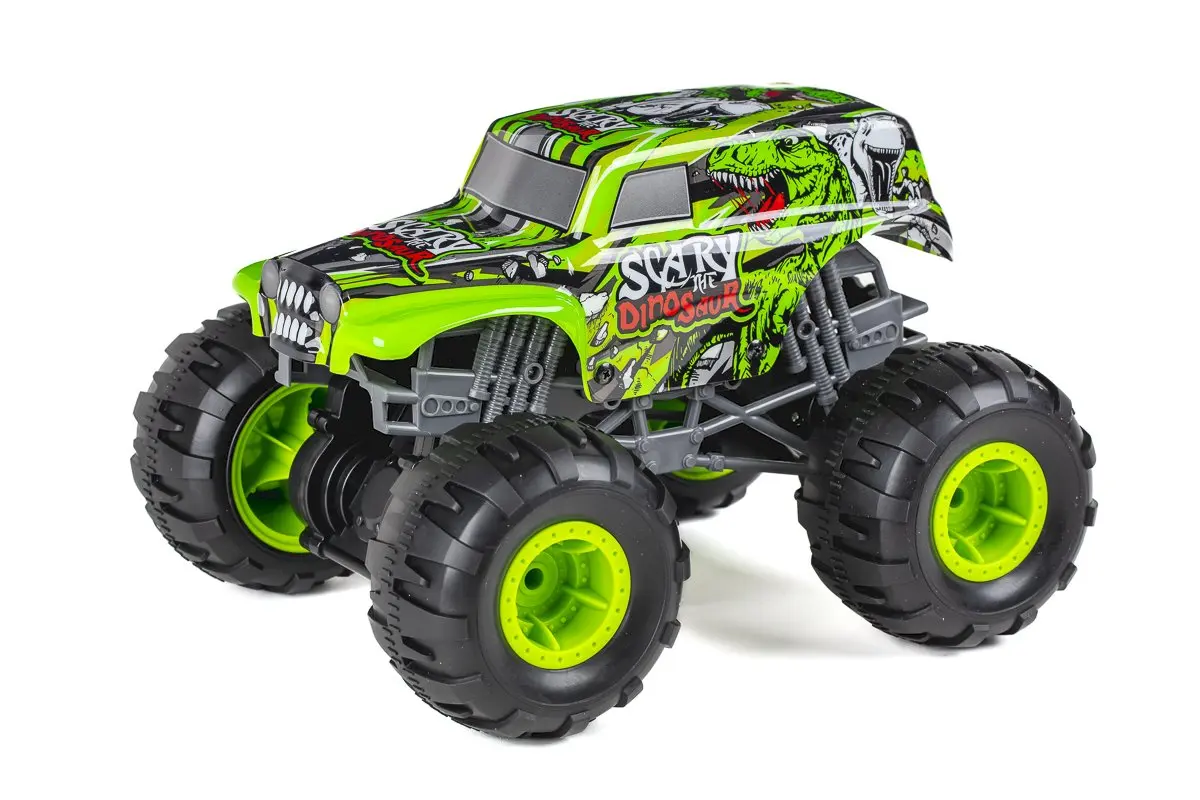 TEC-TOY Scary Monster RC 1:12 2.4GHz 7.4V with Gyro & Sound - Green
