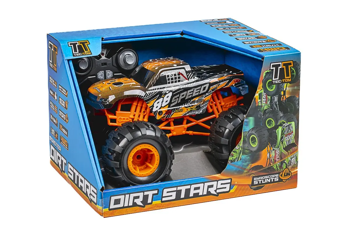 TEC-TOY Speed Monster RC 1:12 2.4GHz 7.4V with Gyro & Sound - Orange
