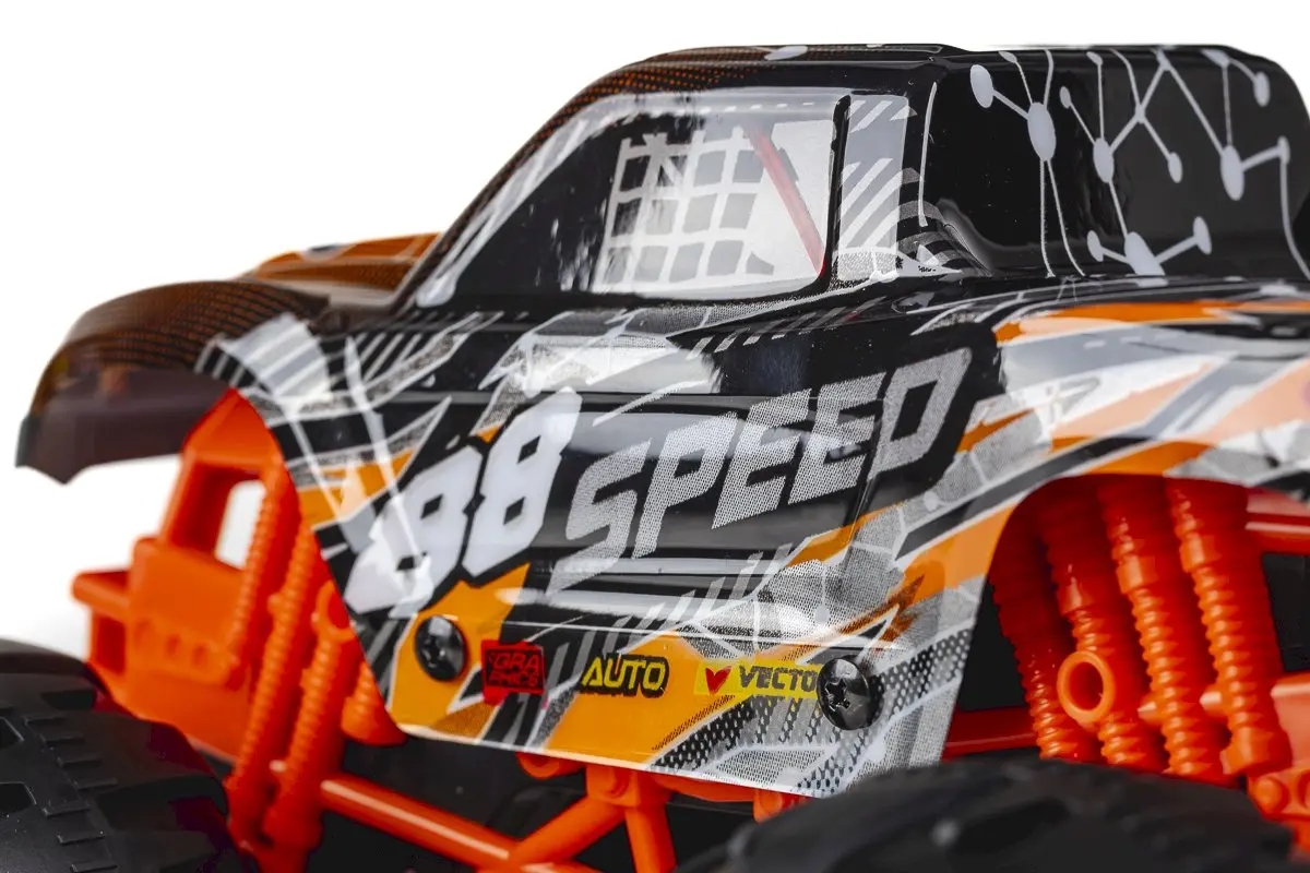 TEC-TOY Speed Monster RC 1:12 2.4GHz 7.4V with Gyro & Sound - Orange
