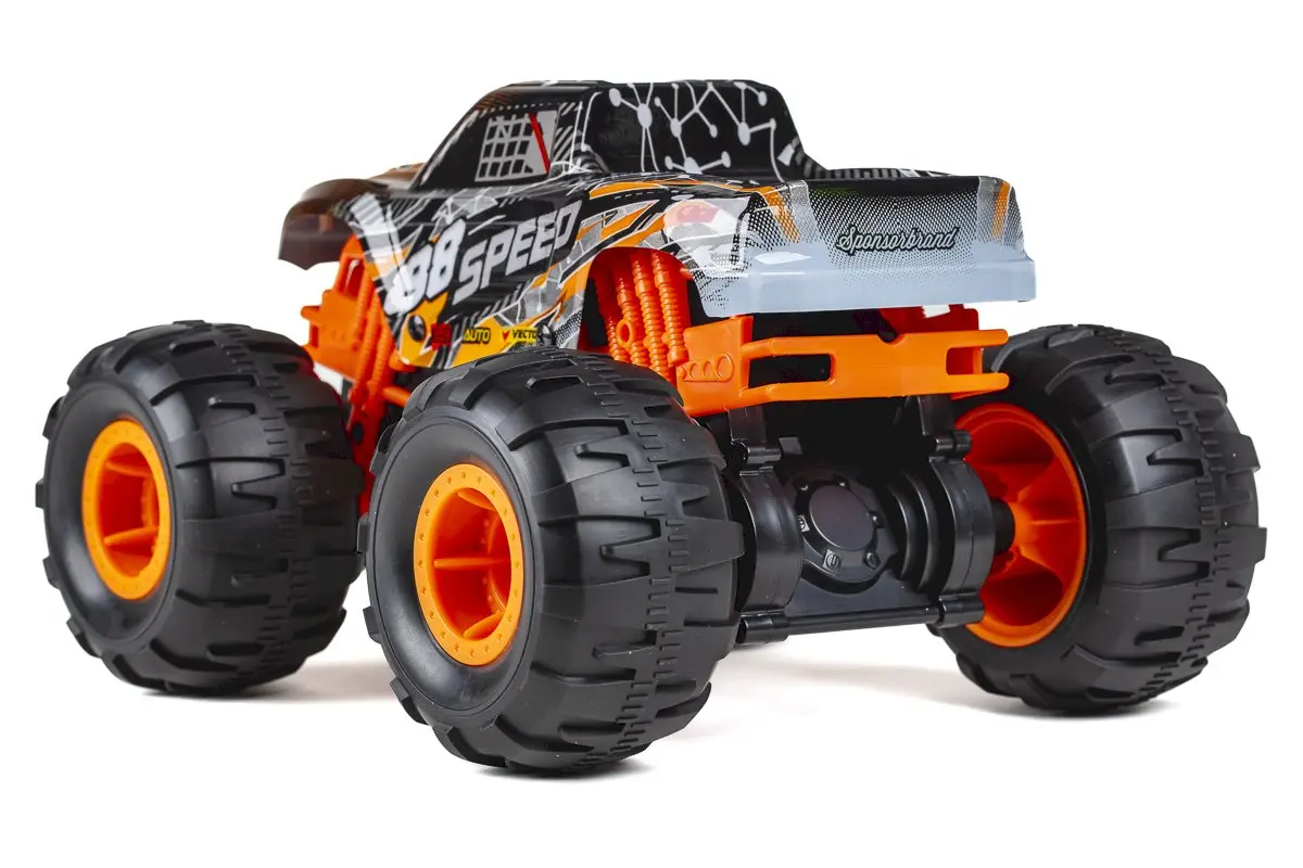 TEC-TOY Speed Monster RC 1:12 2.4GHz 7.4V with Gyro & Sound - Orange