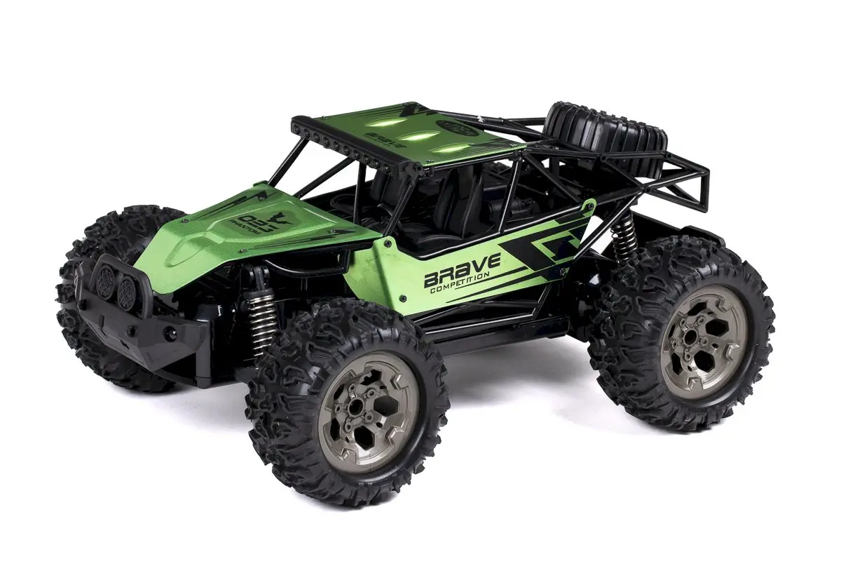 TEC-TOY Brave RC 1:12 2.4GHz 7.4V 500mAh Li-Ion - Green