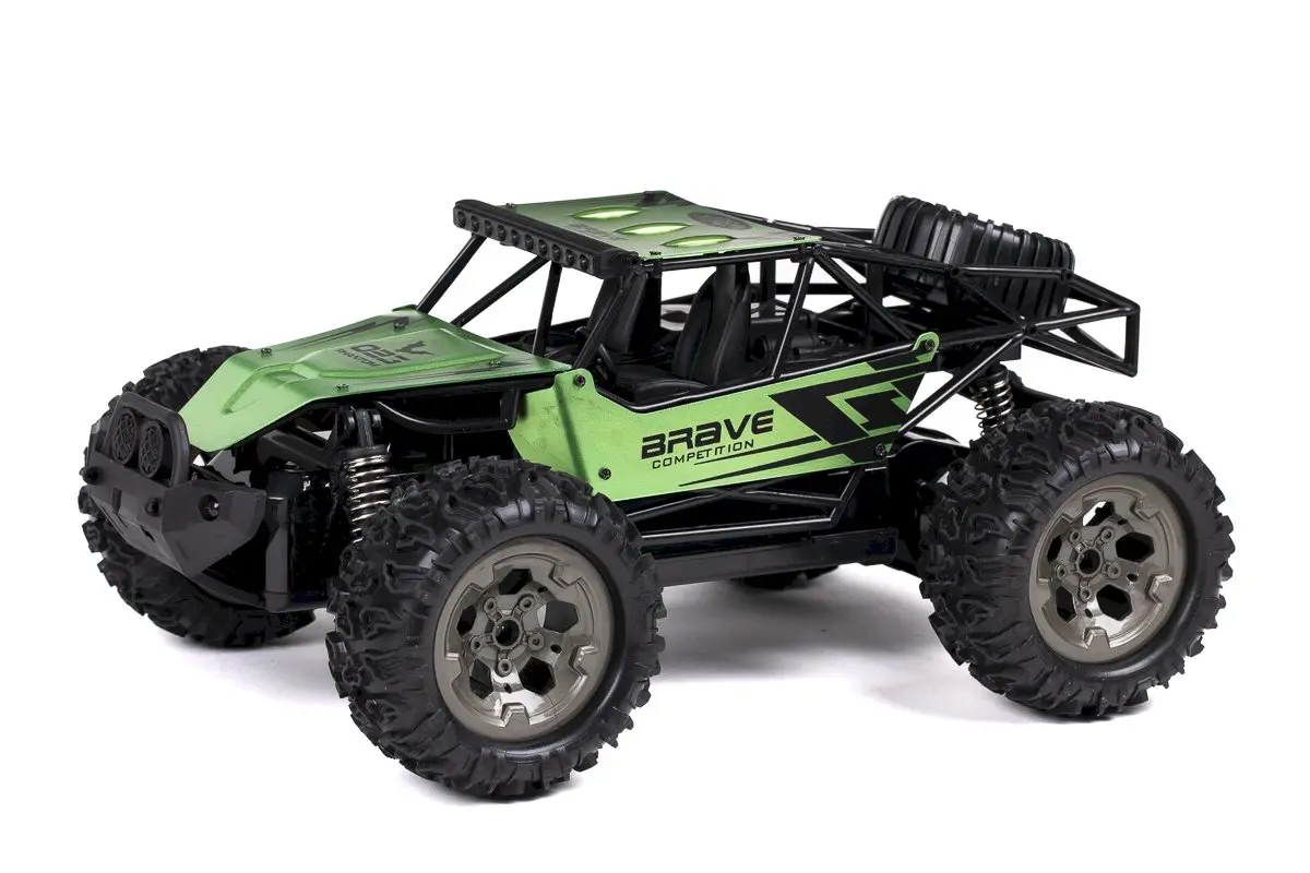 TEC-TOY Brave RC 1:12 2.4GHz 7.4V 500mAh Li-Ion - Green