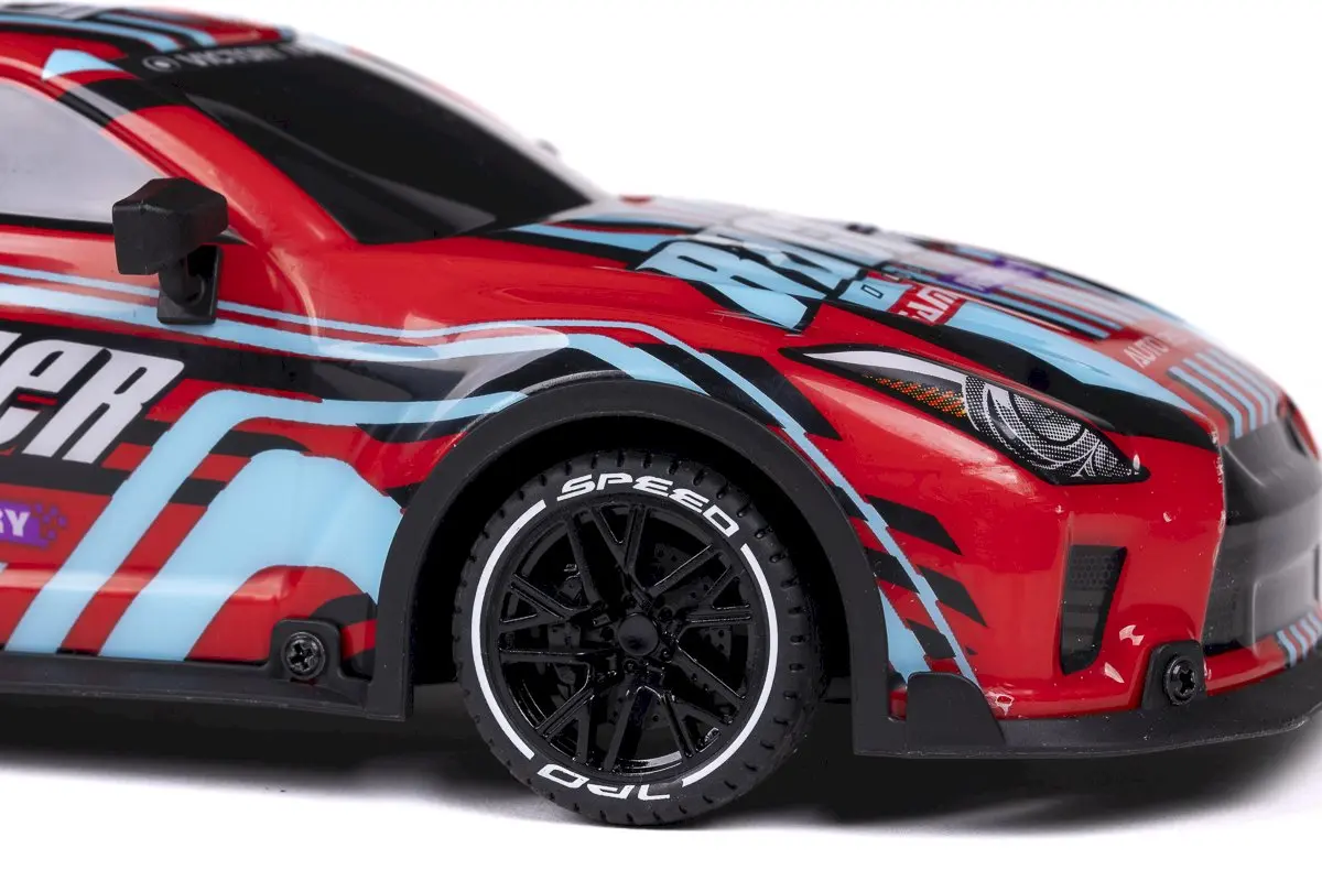 TEC-TOY Racer RC with Lights & Try Me 1:18 2.4GHz - Red/Blue