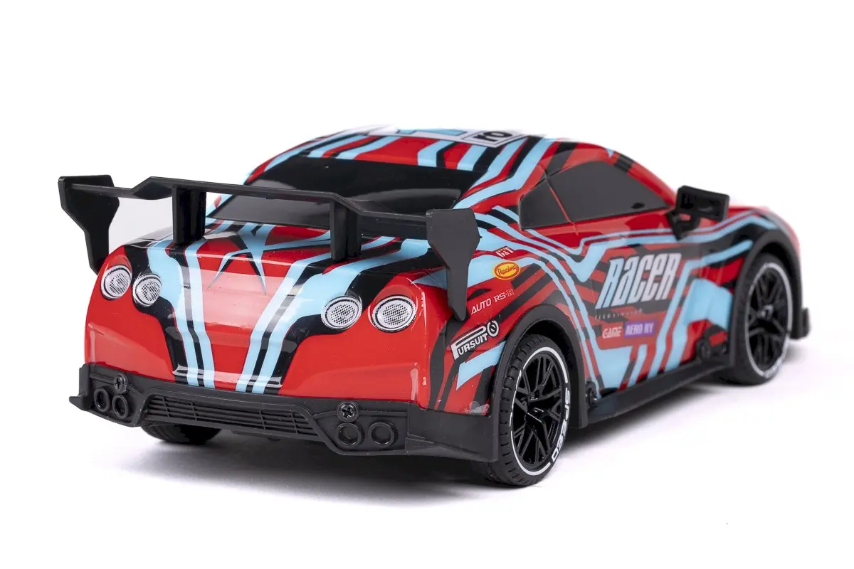 TEC-TOY Racer RC with Lights & Try Me 1:18 2.4GHz - Red/Blue