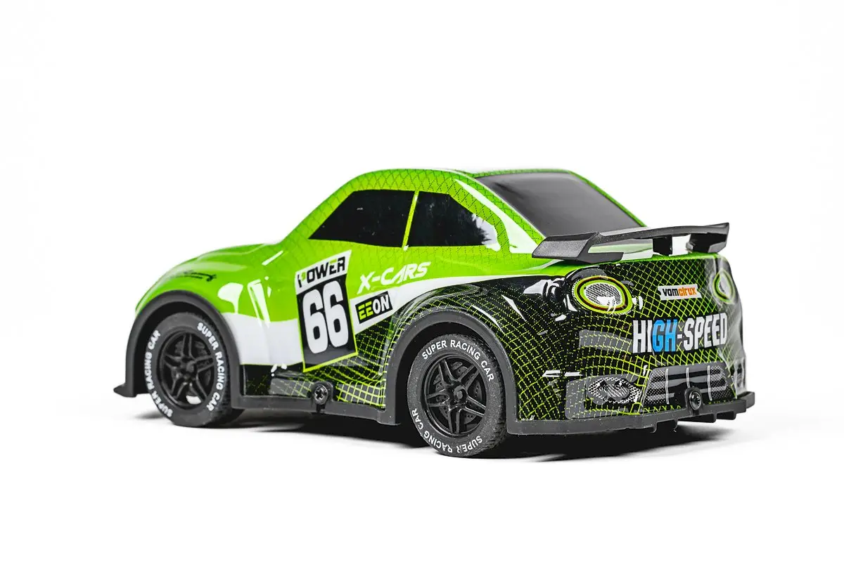 TEC-TOY Mini Rally RC with Lights 1:24 2.4GHz - Green