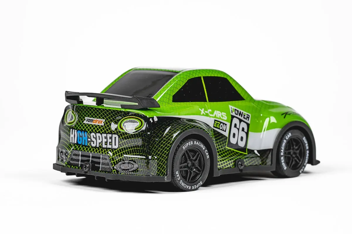 TEC-TOY Mini Rally RC with Lights 1:24 2.4GHz - Green