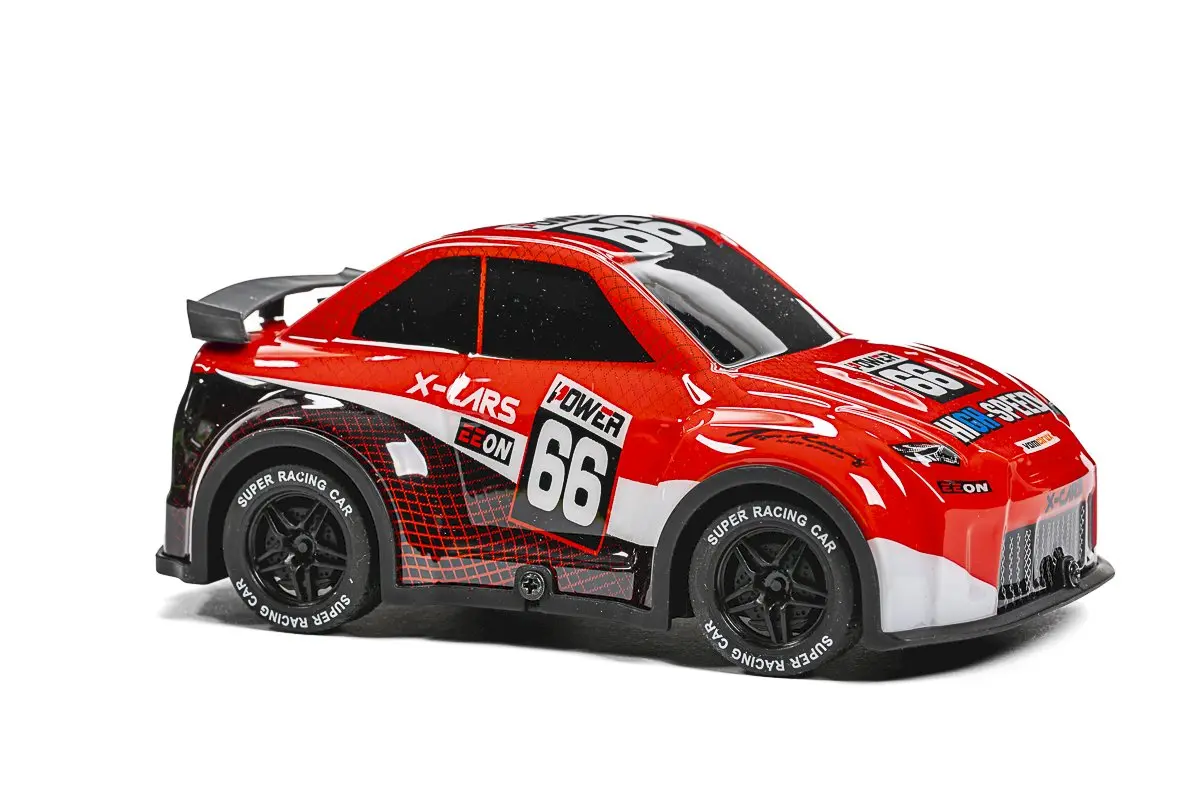 TEC-TOY Mini Rally RC with Lights 1:24 2.4GHz - Red