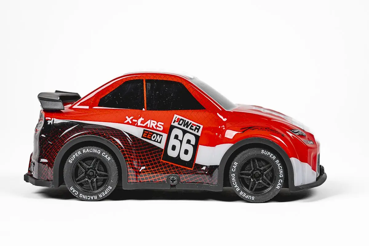 TEC-TOY Mini Rally RC with Lights 1:24 2.4GHz - Red