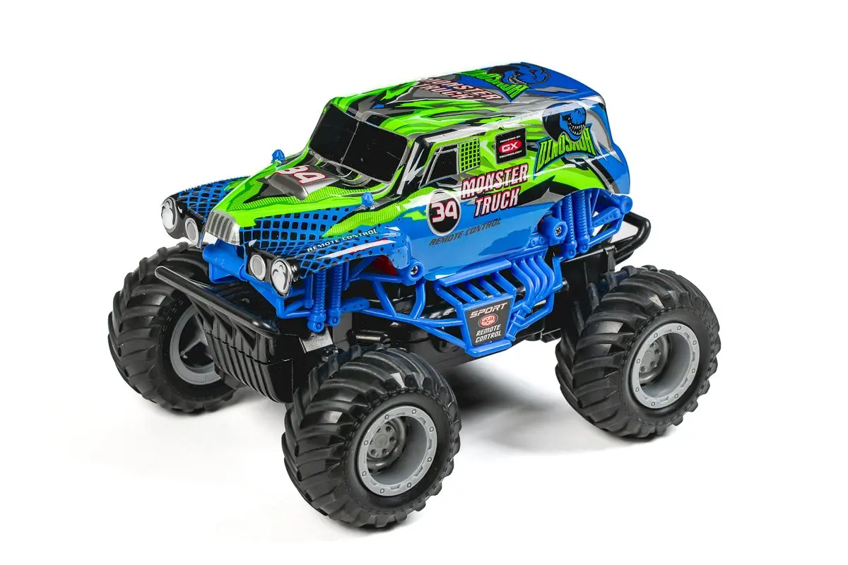TEC-TOY Monster Truck RC 1:20 2.4GHz - Blue/Green