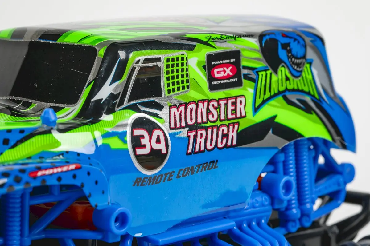 TEC-TOY Monster Truck RC 1:20 2.4GHz - Blue/Green