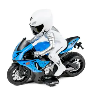 TEC-TOY Motorcycle T-R RC with Lights 1:10 2.4GHz 3.7V - Blue
