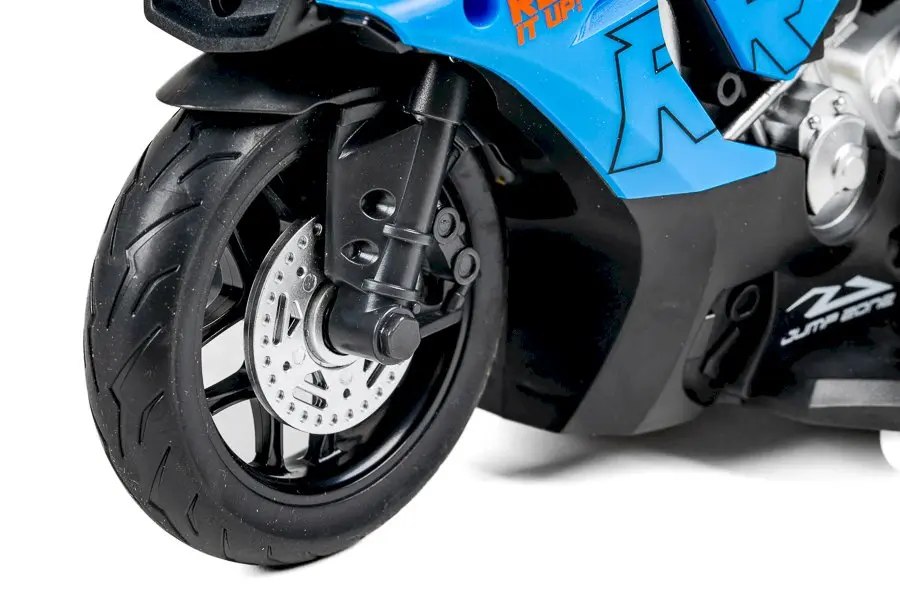 TEC-TOY Motorcycle T-R RC with Lights 1:10 2.4GHz 3.7V - Blue