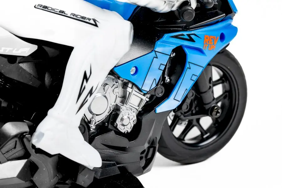 TEC-TOY Motorcycle T-R RC with Lights 1:10 2.4GHz 3.7V - Blue