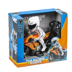 TEC-TOY Motorcycle T-R RC with Lights 1:10 2.4GHz 3.7V - Orange