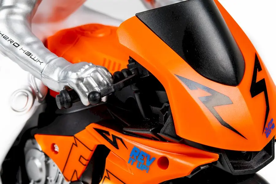 TEC-TOY Motorcycle T-R RC with Lights 1:10 2.4GHz 3.7V - Orange