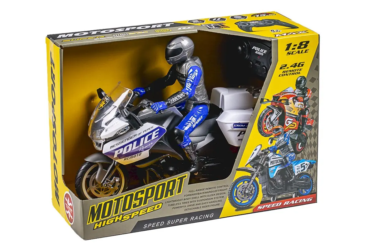TEC-TOY Motorcycle Motorsport RC 1:8 2.4GHz - Blue