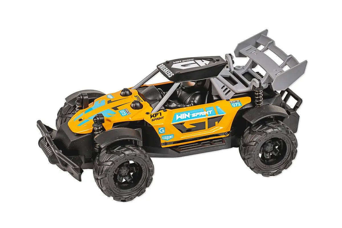 TEC-TOY Chaser RC with Lights 1:18 2.4GHz 3.7V 500mAh - Orange