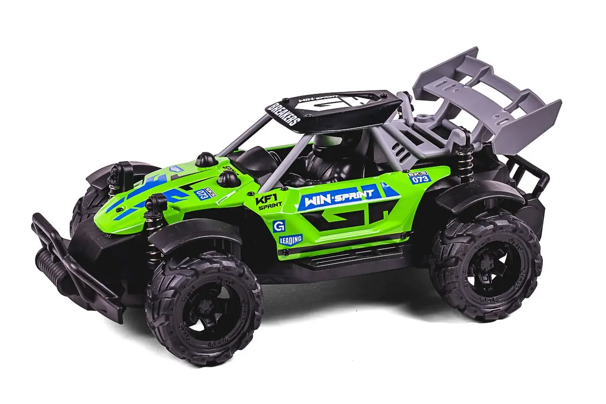 TEC-TOY Chaser RC with Lights 1:18 2.4GHz 3.7V 500mAh - Green
