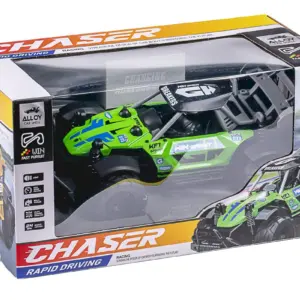 TEC-TOY Chaser RC with Lights 1:18 2.4GHz 3.7V 500mAh - Green