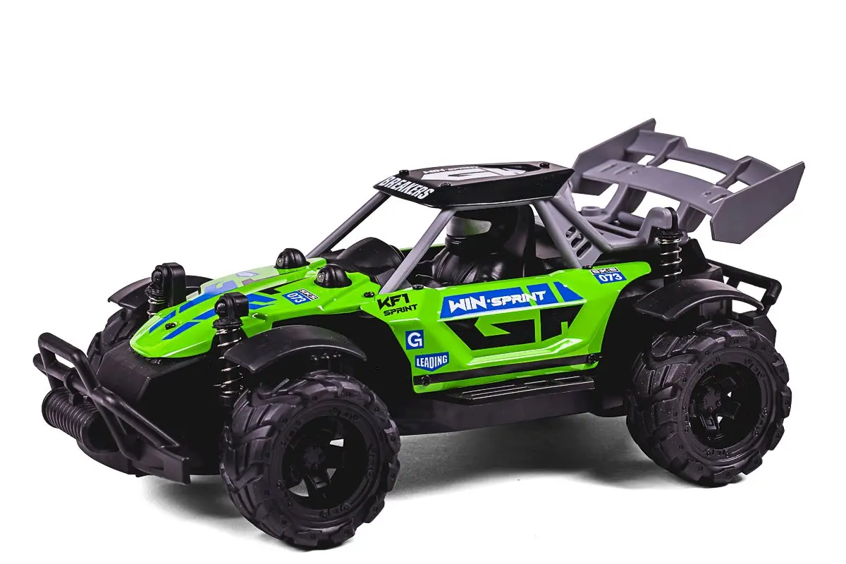 TEC-TOY Chaser RC with Lights 1:18 2.4GHz 3.7V 500mAh - Green