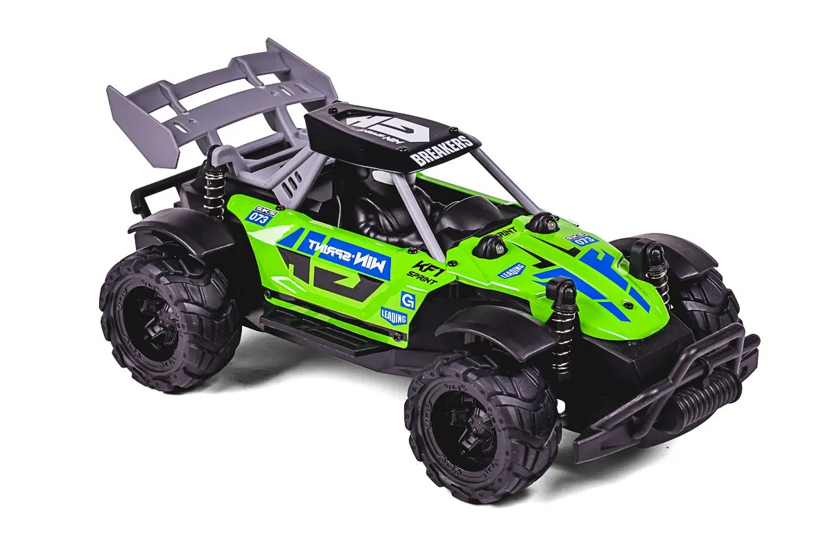TEC-TOY Chaser RC with Lights 1:18 2.4GHz 3.7V 500mAh - Green