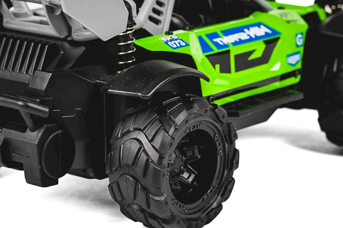 TEC-TOY Chaser RC with Lights 1:18 2.4GHz 3.7V 500mAh - Green